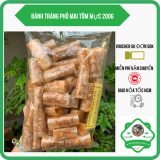 200gr bánh tráng cuộn thập cẩm phô mai tôm mực siêu ngon Tây Ninh