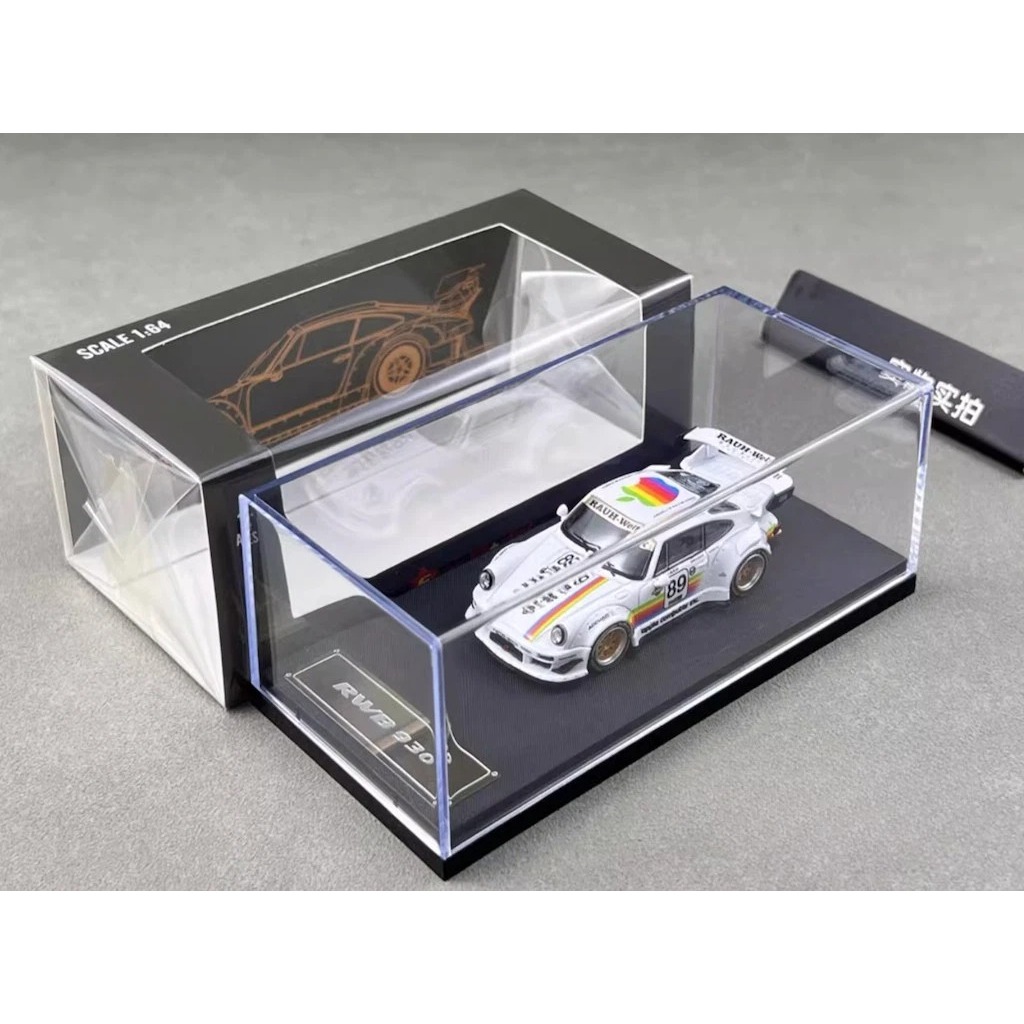 Mô hình xe Porsche RWB 930 GT Wing with Exhaust Pipe Details tỉ lệ 1:64 Star Model 64415