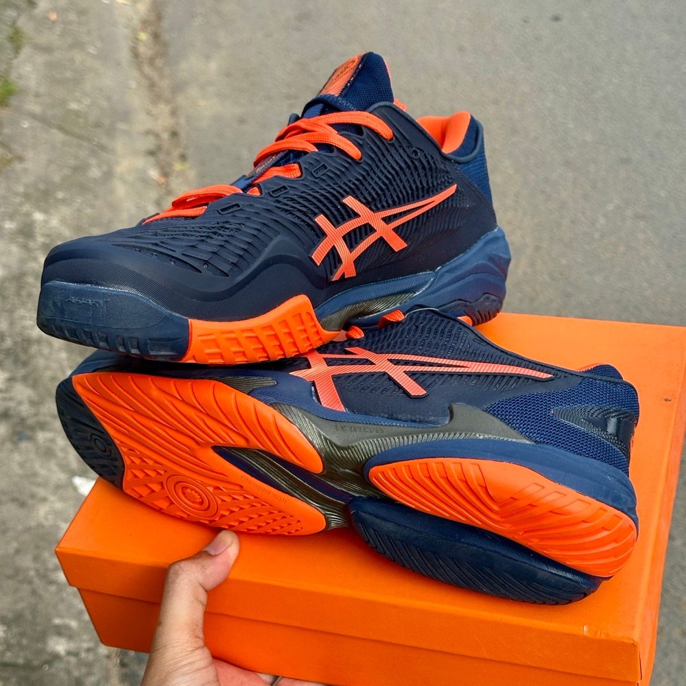 Giày thể thao chơi quần vợt pickleball cỡ lớn cho nam chân to 28-29cm. Big size tennis shoes 45-46eu