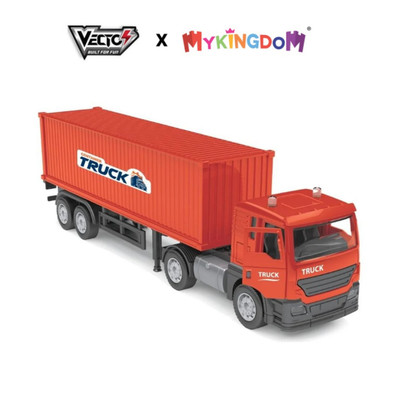 Đồ Chơi Xe Container Chở Hàng Chạy Trớn (Đỏ) VECTO VT18A