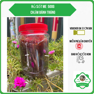  nước sốt me chấm bánh tráng phơi sương cực ngon hủ 500g 