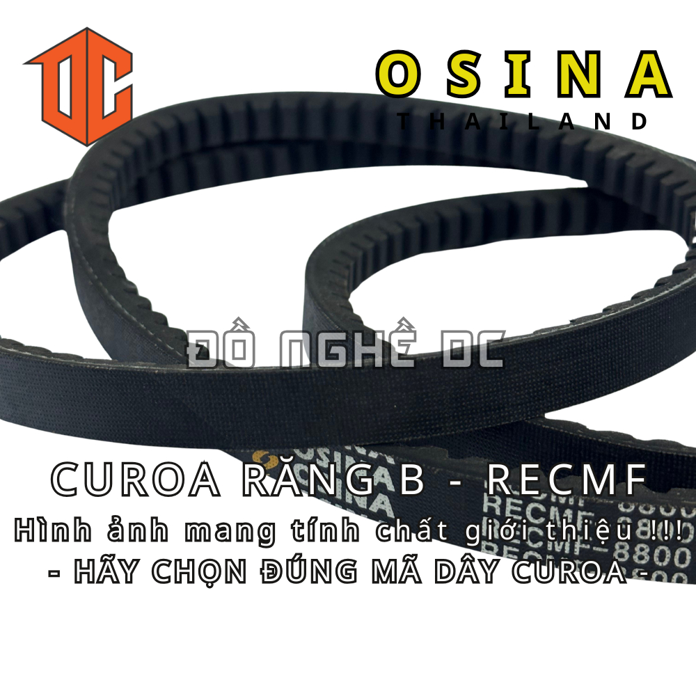 Sợi curoa răng RECMF Thái lan - OSINA B27 B72 B80 B48 B62 B95 B38 B48 B57 B50 B56 B23 B37 B28 B58 B8