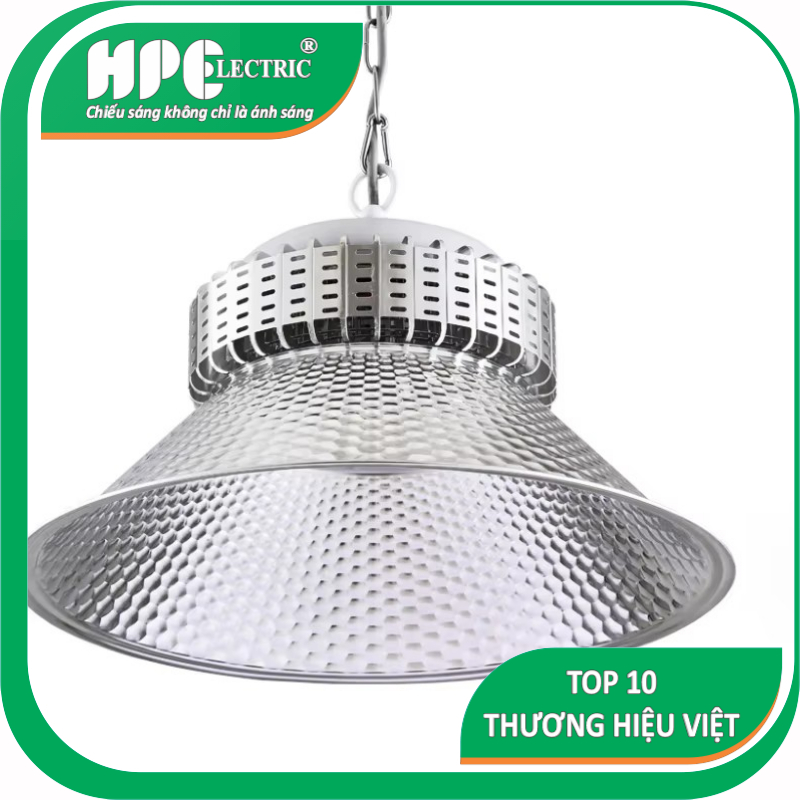 Đèn LED Nhà Xưởng HPElectric 100W – 300W, Nhôm Đúc, Chống Nước IP66 - BH 2 NĂM )