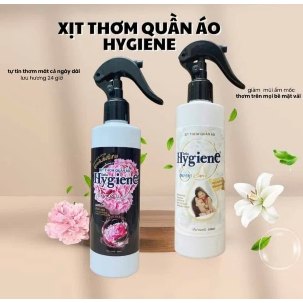 Xịt thơm quần áo Hygiene