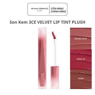   3CE  Son Kem Lì Nhung Mịn 3CE Velvet Lip Tint Plush 