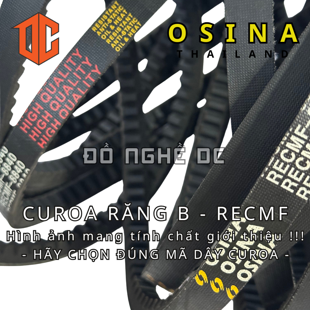 Sợi cao su curoa RECMF Thailand - OSINA B58 B78 B31 B48 B20 B86 B97 B85 B69 B87 B21 B26 B38 B68 B83 