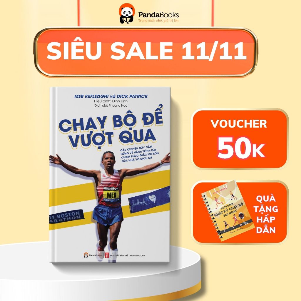 Sách - Chạy bộ để vượt qua PANDABOOKS