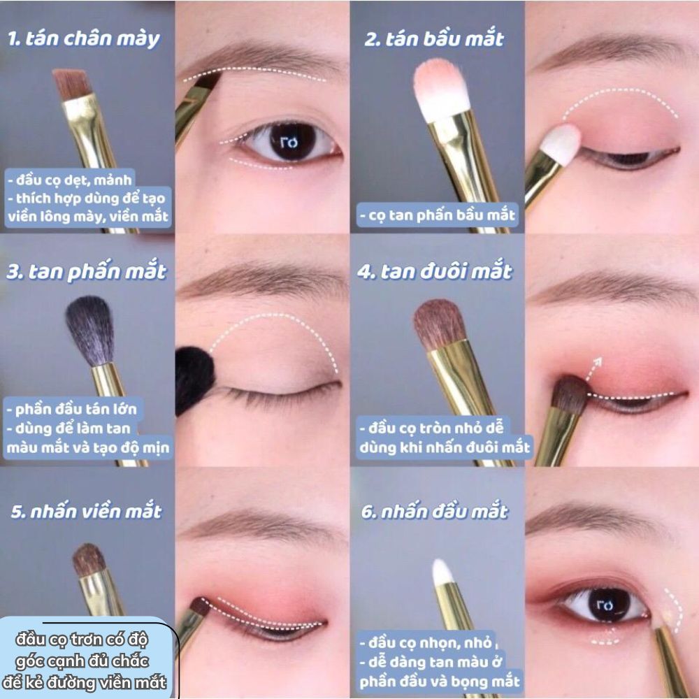 Ảnh 16 của Bộ cọ trang điểm BEABIAI làm đẹp chuyên nghiệp, tán mịn, không bám vết