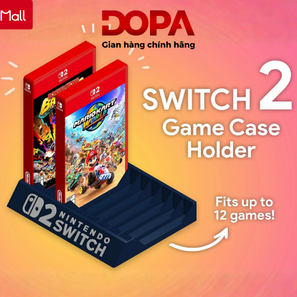 Giá đỡ đựng băng trò chơi Nintendo Switch 2 - Nintendo Switch 2 Game Case Holder