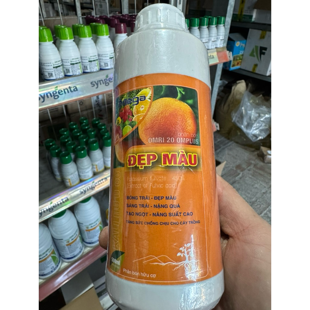 Phân bón Kali hữu cơ chai 500ml  siêu kali hữu cơ Onganic kali nước