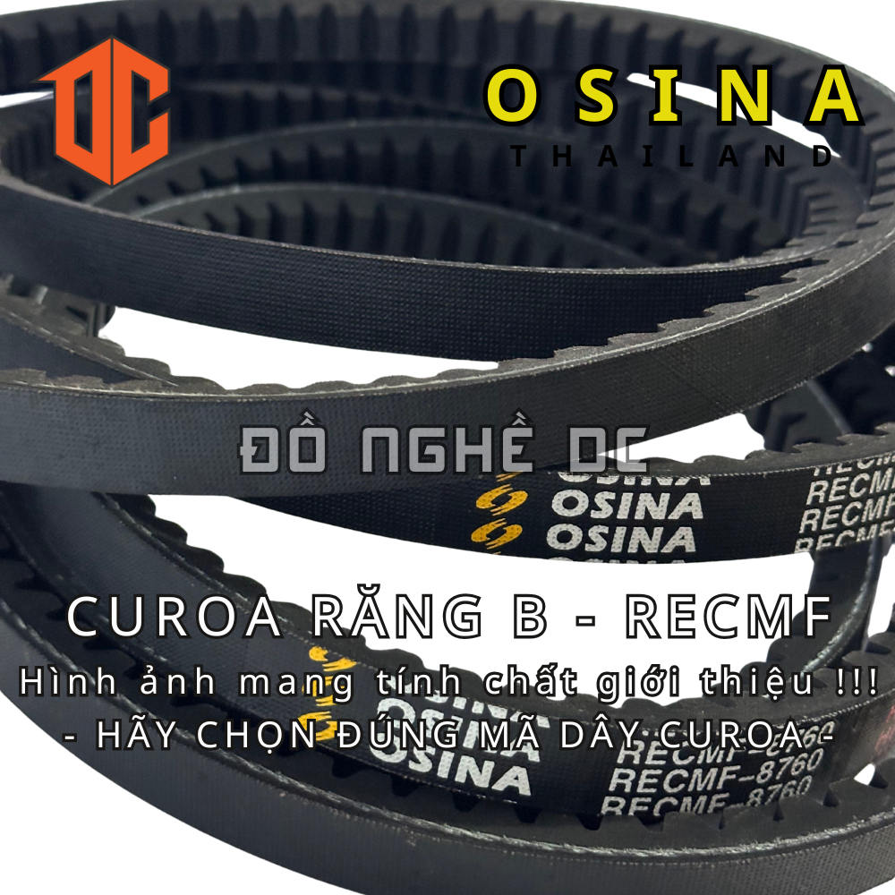 Dây curoa RECMF OSINA B81 B24 B88 B64 B66 B83 B70 B62 B81 B97 B40 B73 B84 B31 B67 B81 B61 B91 B32 B9