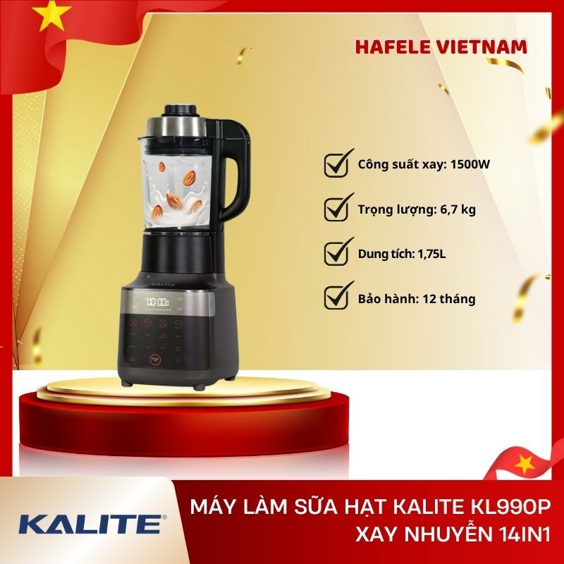 Máy Xay Nấu Đa Năng KALITE KL990P – 14 chế độ chuyên sâu – Bền bỉ tiện lợi - FEM