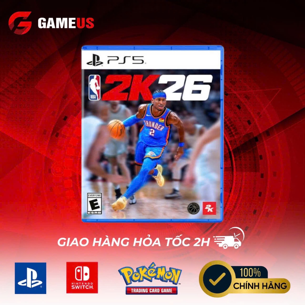 Đĩa Game Ps5 NBA 2K26