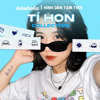   Chủ đề Tí Hon + Cung Hoàng Đạo   Hình xăm dán tạm thời Inkaholic 15 ngày và chống nước hình mini cute. 