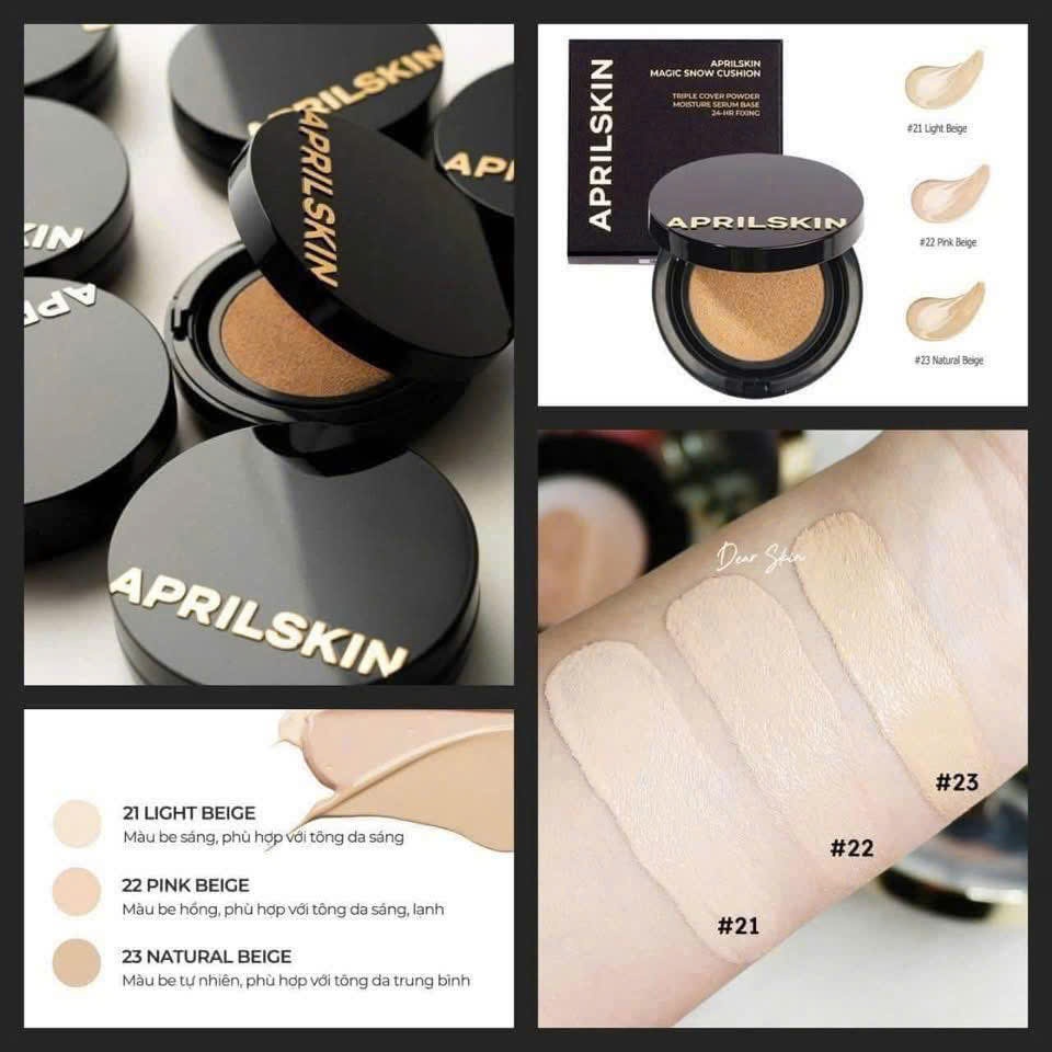 (Full VAT) Phấn Nước Aprilskin Magic Snow Cushion Galaxy SPF50+/PA+++ | BigBuy360 - bigbuy360.vn