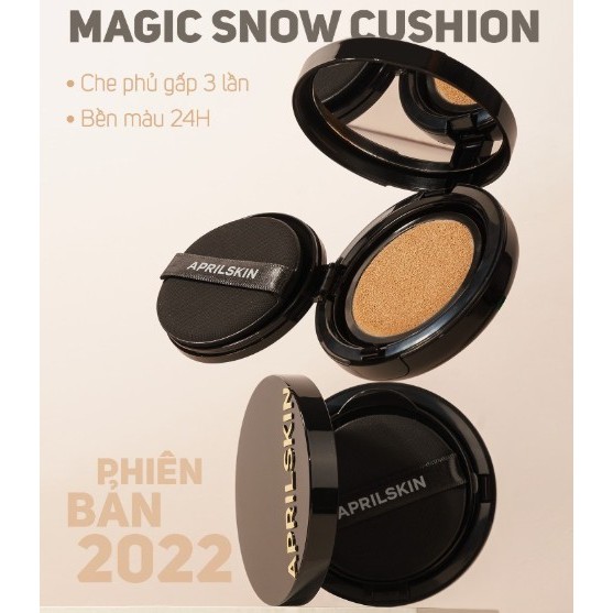 (Full VAT) Phấn Nước Aprilskin Magic Snow Cushion Galaxy SPF50+/PA+++ | BigBuy360 - bigbuy360.vn