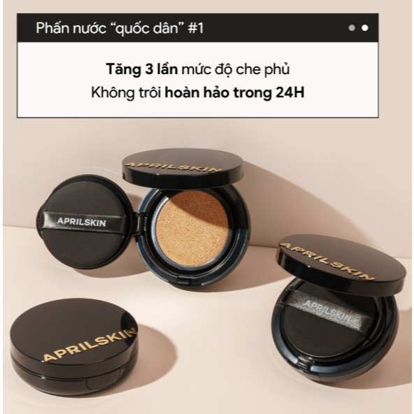 (Full VAT) Phấn Nước Aprilskin Magic Snow Cushion Galaxy SPF50+/PA+++ | BigBuy360 - bigbuy360.vn