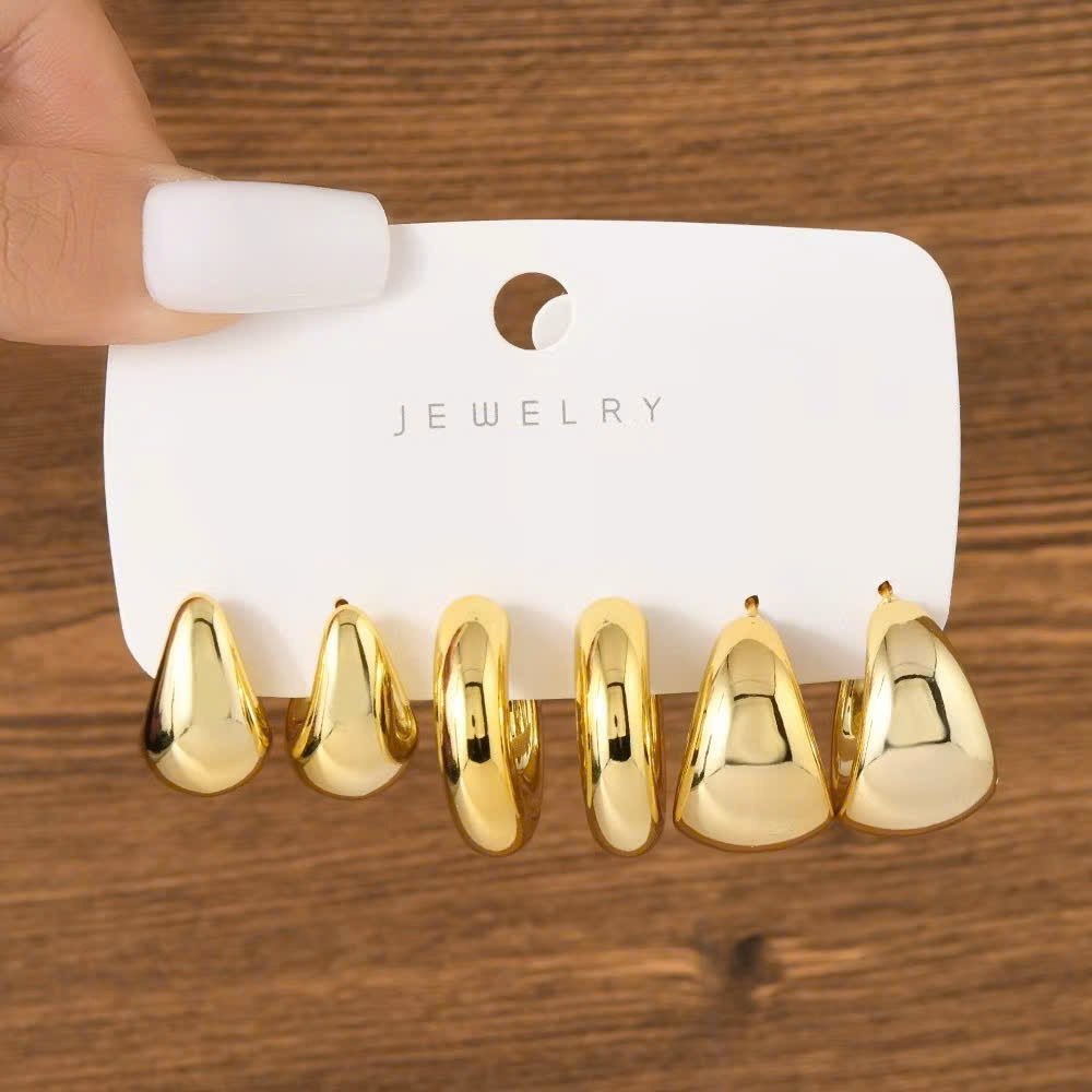 SET 3 ĐÔI Bông Tai Siêu Hot BT02