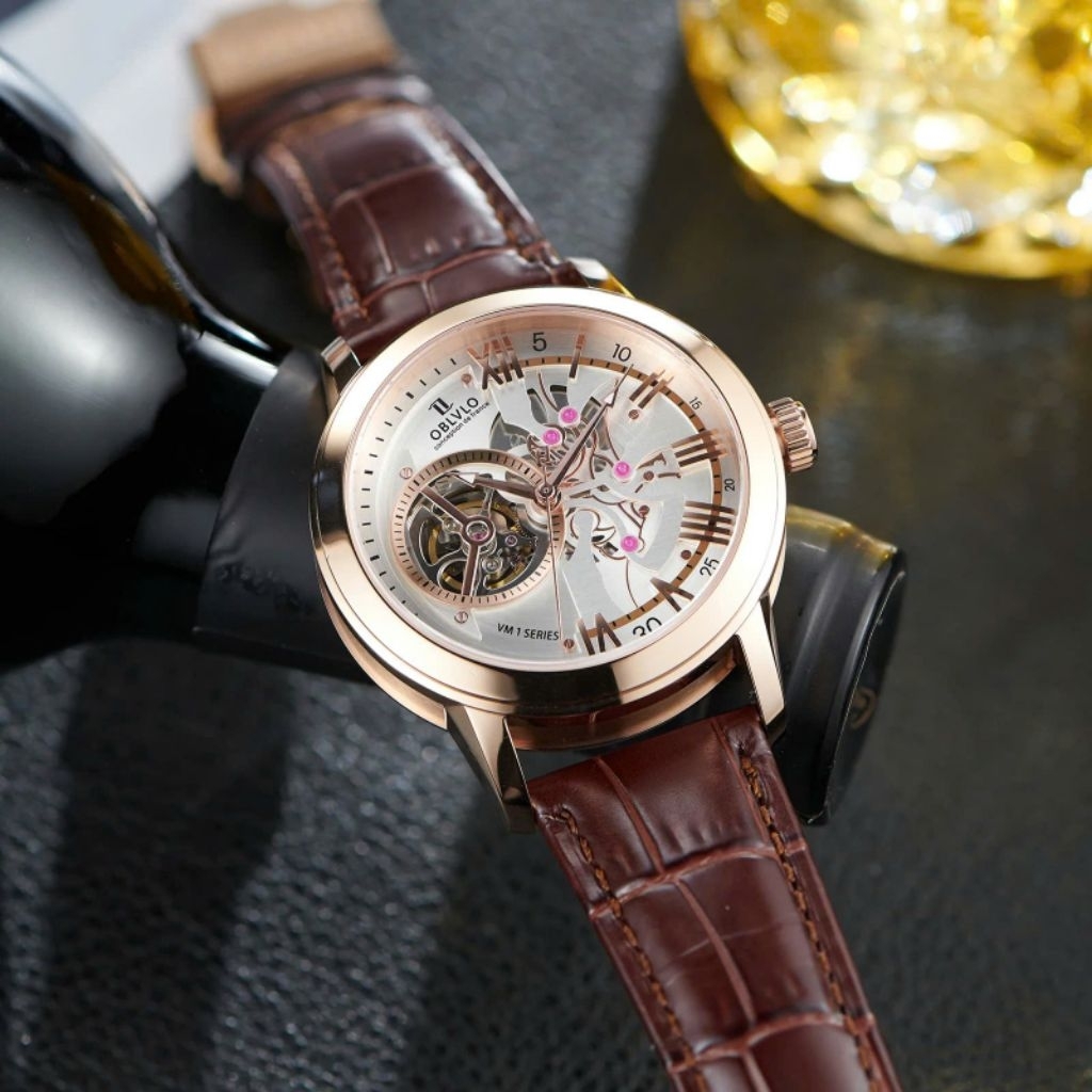 [Chính Hãng 100%] Đồng Hồ Nam OBLVLO VM-Q-YBBL (BBBL,YLLL,PLLL,PWWL,PBBL, YWPL) Máy Cơ (Automatic) K