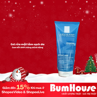 Gel Rửa Mặt La Roche Posay Effaclar Purifying Foaming Gel 200ml