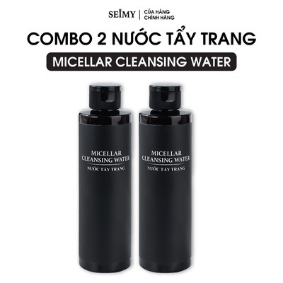 Combo 2 Nước Tẩy Trang Seimy - Micellar Cleansing Water
