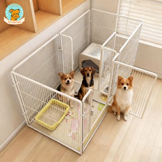  🐱Petorldog🐶 Hàng Rào Thú Cưng Chuồng Quây Chó Lớn Siêu Bền Nan Ống Thép Siêu Dày Chống Gỉ Chắc chắn 