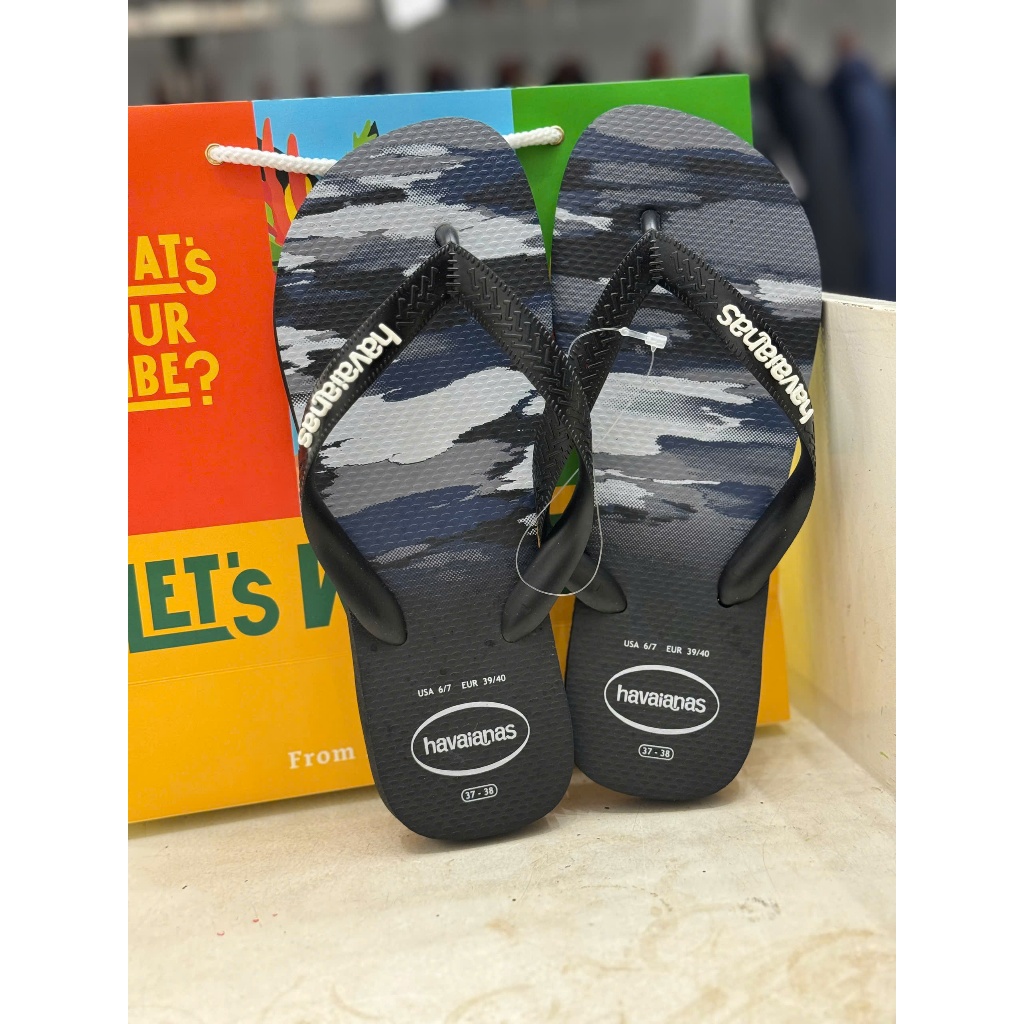 Dép Kẹp Nam Zanzi  Các Màu Havaianas  Chính Hãng -Dép Tông Đi Biển Nam