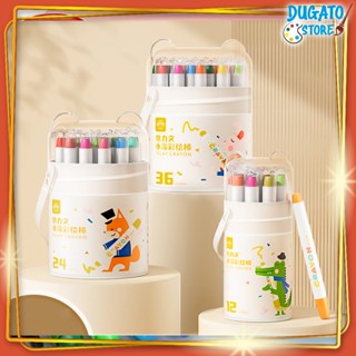  Hộp Màu Sáp Lụa Màu Dầu An Toàn Không Dính Bẩn Tay Có Tay Cầm An Toàn  SILKY CRAYON  