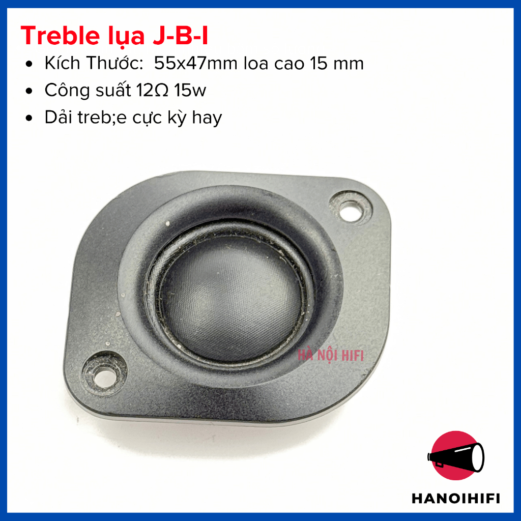Loa treble lụa cực hay 12ohm 15w cho chất âm ngọt ngào từ Hà Nội Hifi