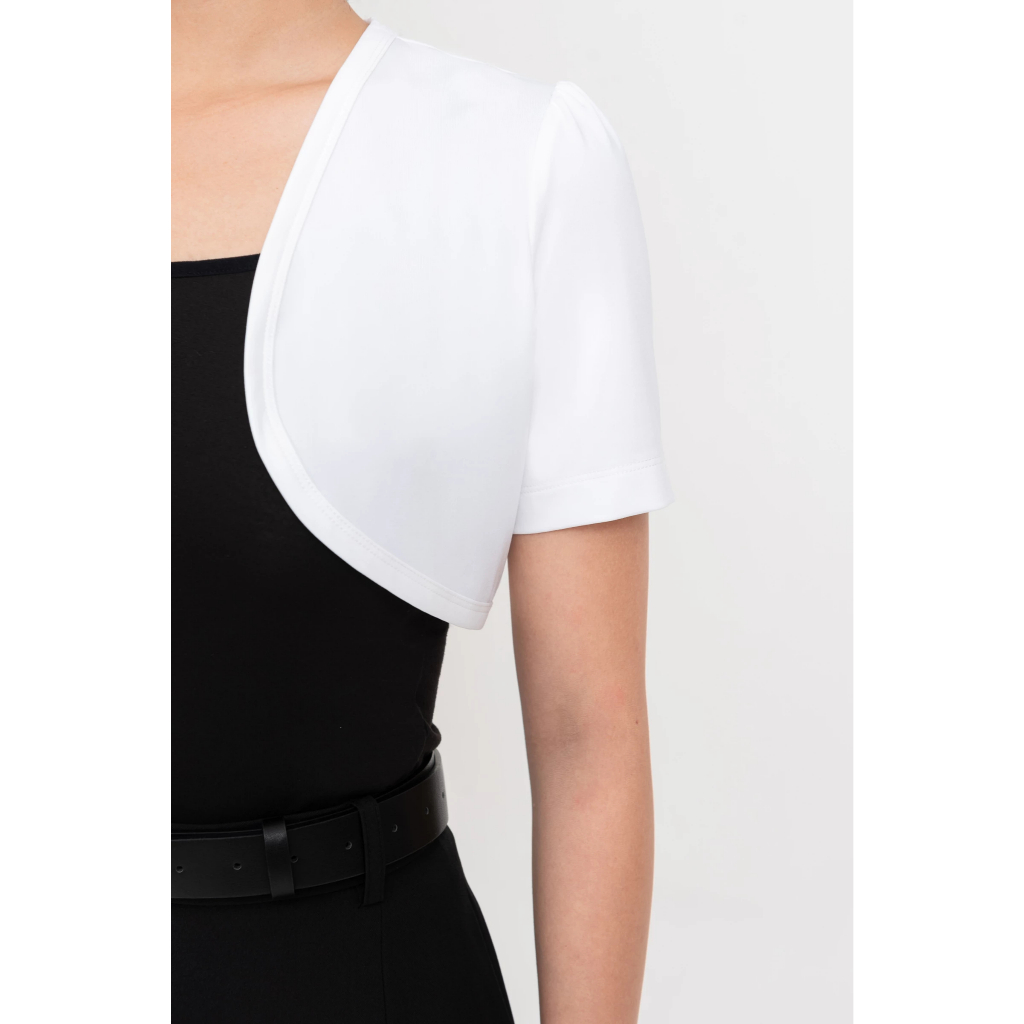 Áo thun mỏng khoác ngoài, áo khoác croptop nữ công sở IVY moda MS 61T0233 | BigBuy360 - bigbuy360.vn