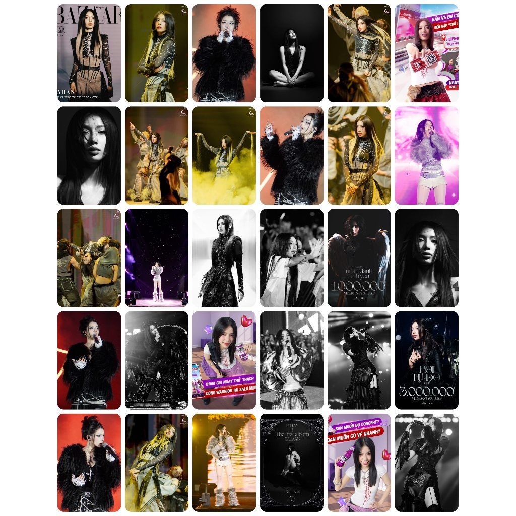 Lomo card LH-D30 ảnh bo góc LYHAN