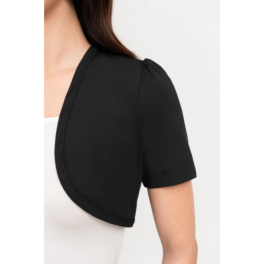 Áo thun mỏng khoác ngoài, áo khoác croptop nữ công sở IVY moda MS 61T0233 | BigBuy360 - bigbuy360.vn