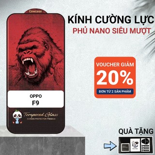 Kính cường lực Oppo F9, F9 Pro chống nhìn trộm nhìn lén full màn | Miếng dán bảo vệ màn hình cho oppo Pancase