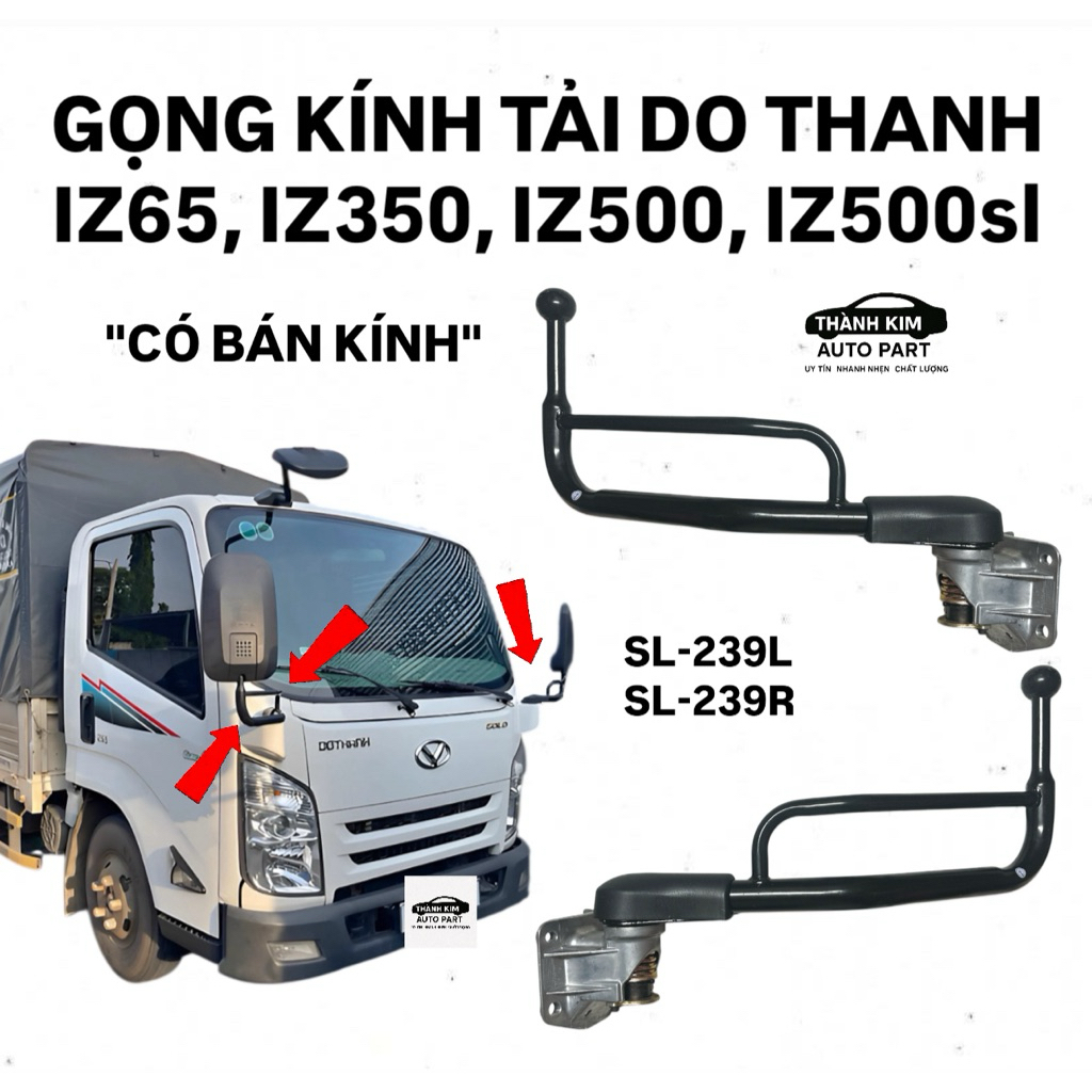 GỌNG KÍNH TẢI DO THANH IZ65, IZ350, IZ500, IZ500sl