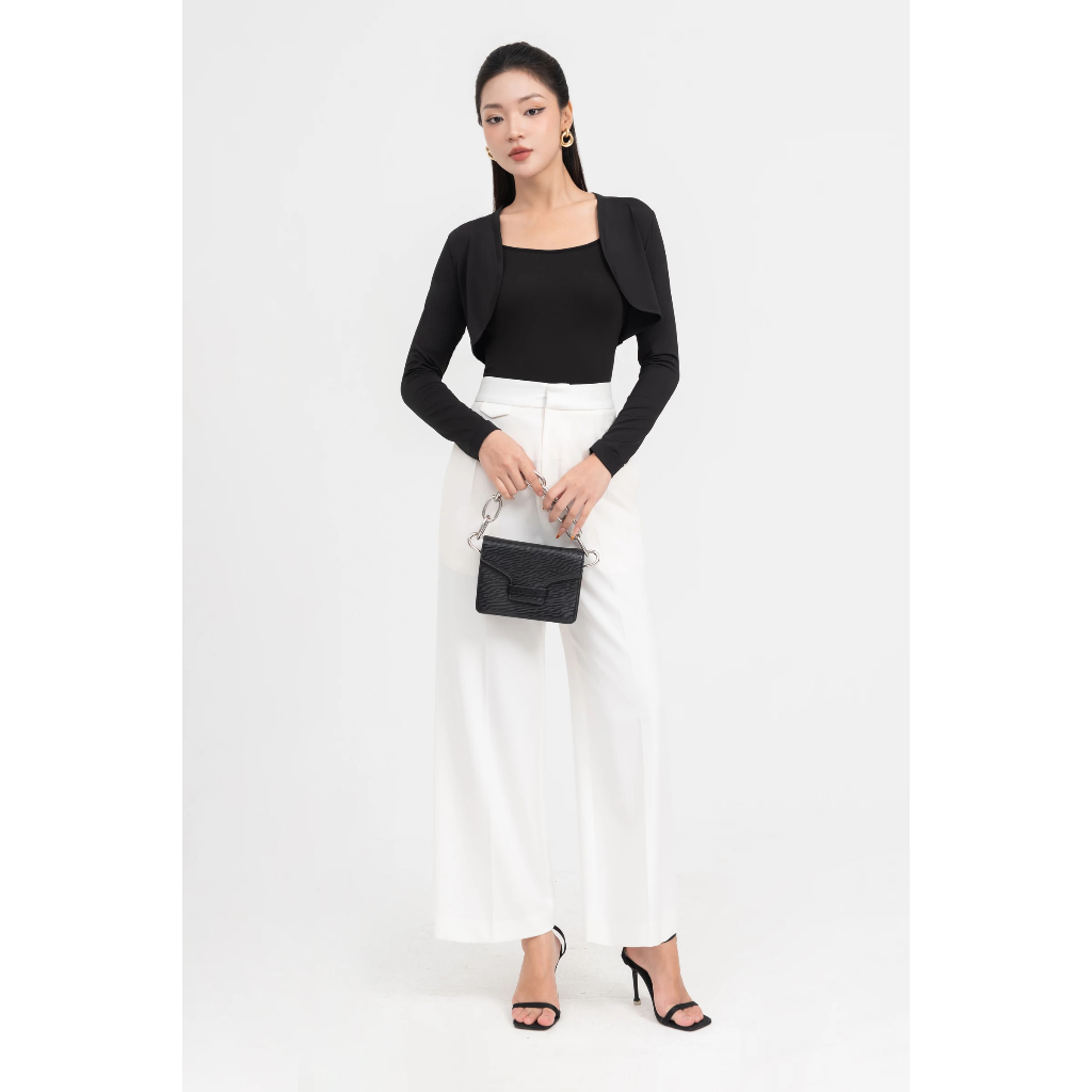 Áo thun mỏng khoác ngoài dài tay, áo khoác dáng Croptop IVY moda MS 61T0234 | BigBuy360 - bigbuy360.vn
