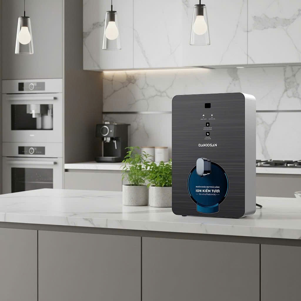 Máy tạo kiềm Daikiosan DN068 Dùng Cho Máy Ro Tạo Nước Ion Kiềm Tươi