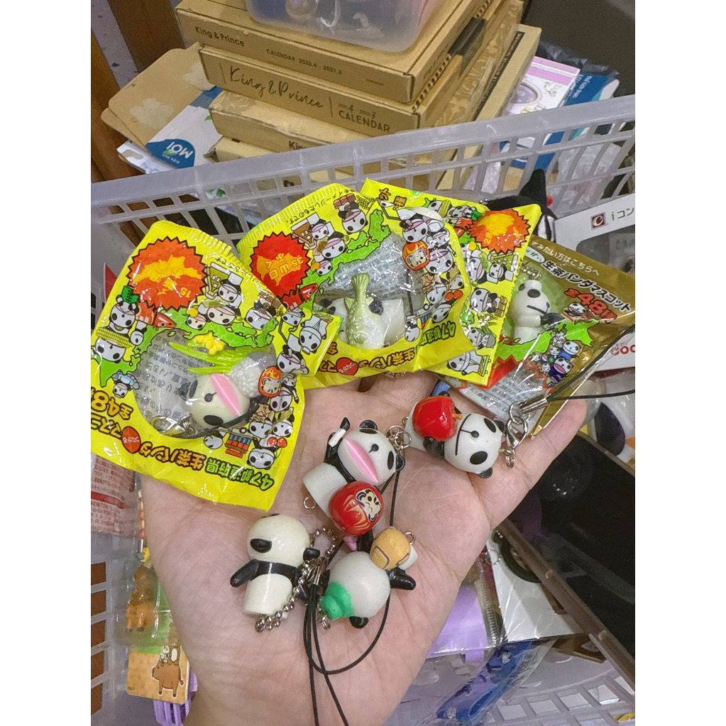 Sưu tầm nhân vật gấu trúc Namacha Panda Mascot dễ thương Nhật bản
