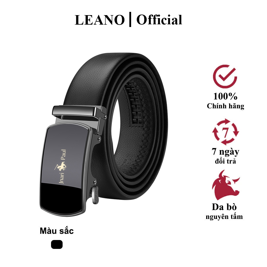 Thắt lưng da nam cao cấp Leano, Dây nịt nam fullbox - 728