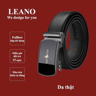 Thắt lưng nam cao cấp full hộp đựng, sang trọng LEANO fullbox 728