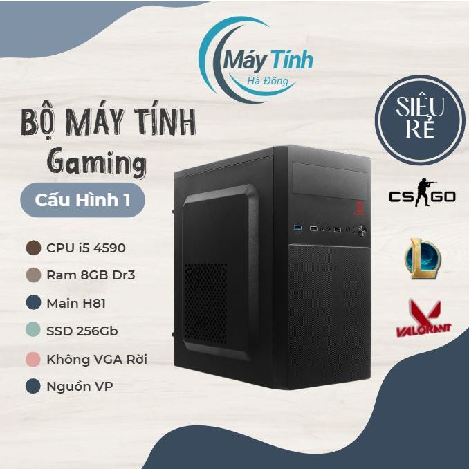 Bộ PC máy tính i5 4590 main H81 các loại cho anh em tham khảo...Ngon bổ rẻ