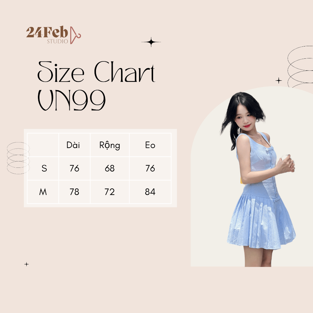 Váy kẻ hai dây phối nơ ngực dáng đuôi cá xếp ly phong cách tiểu thư Hàn Quốc 24Febstudio VN99 | BigBuy360 - bigbuy360.vn