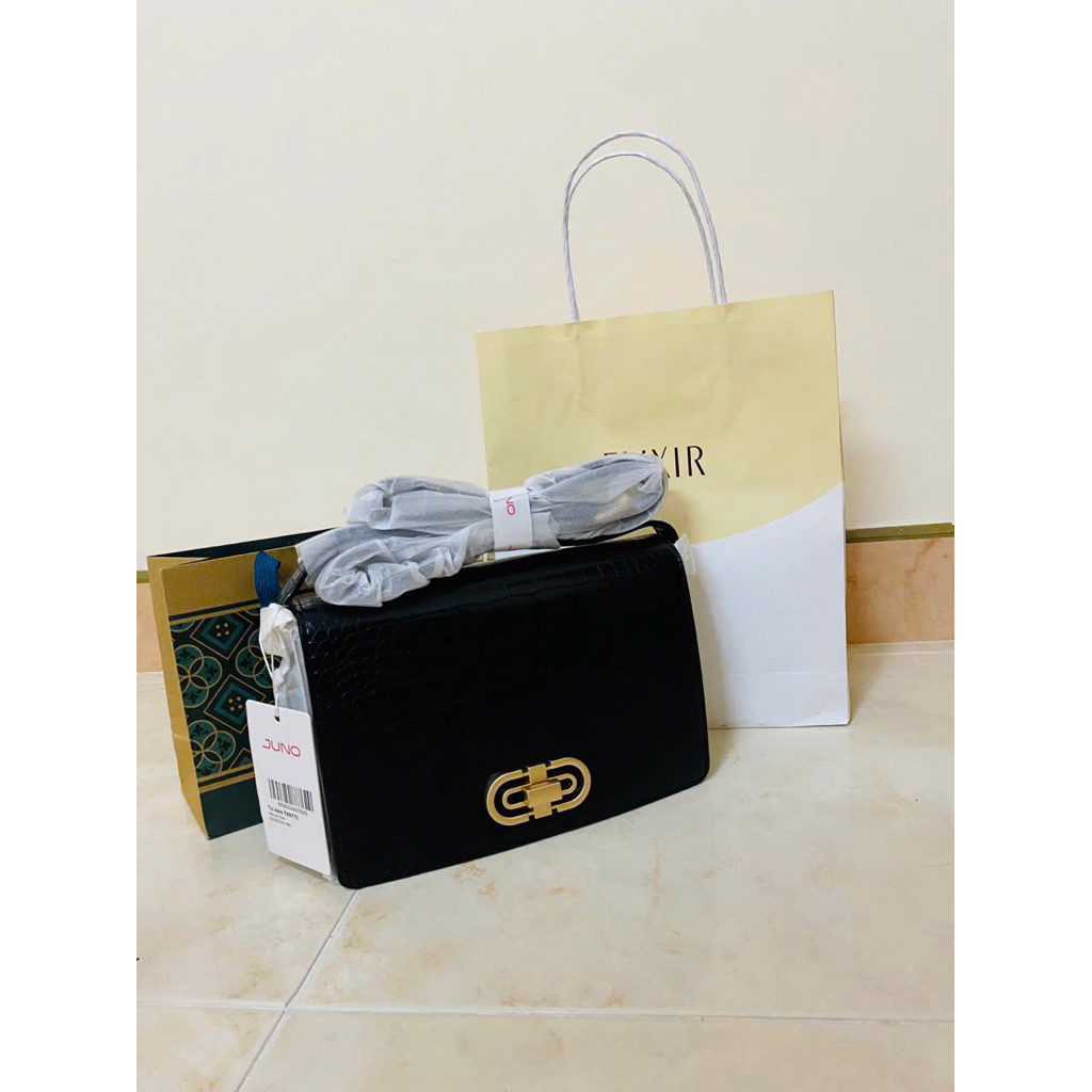 Túi xách thời trang Juno cỡ nhỏ khoá Put TXN772