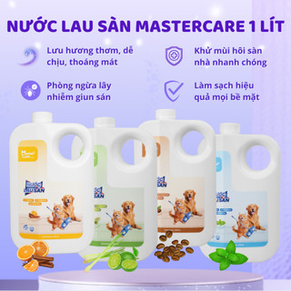 Nước Lau Sàn Khửi Mùi Hôi Chó Mèo MASTERCARE, An Toàn, Diệt Khuẩn Hiệu Quả, Không Cần Xả Lại