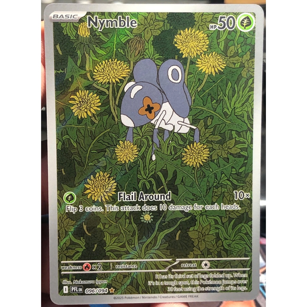 [KW2 Pokemon] [EN] Thẻ Nymble - 096/094 - Illustration Rare