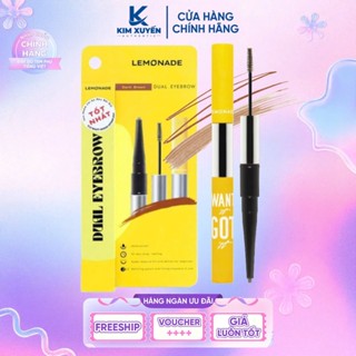  Chì kẻ mày 2 đầu Lemonade Dual Eyebrow 2.75g Trang Điểm 