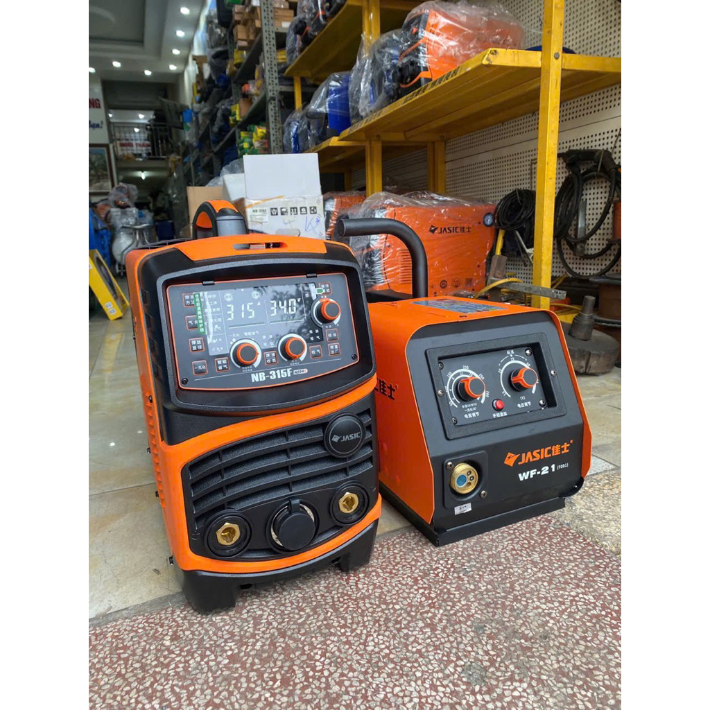 MÁY HÀN MIG 315F JASIC NỘI ĐỊA CHÍNH HÃNG ĐIỆN 380V HÀN DÂY CUỘN 15KG TỪ 0.8-1.2MM ĐỦ PK THEO MÁY JA