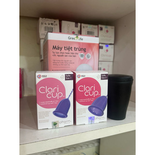 Cốc Nguyệt san Claicup tặng Máy tiệt trùng Cốc Nguyệt san và phụ kiện tiệt trùng.