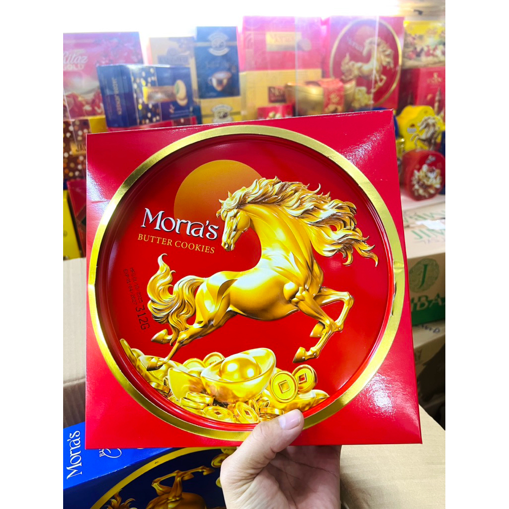 Bánh Quy Morra’s - VFOODS tròn lớn ngựa 312g
