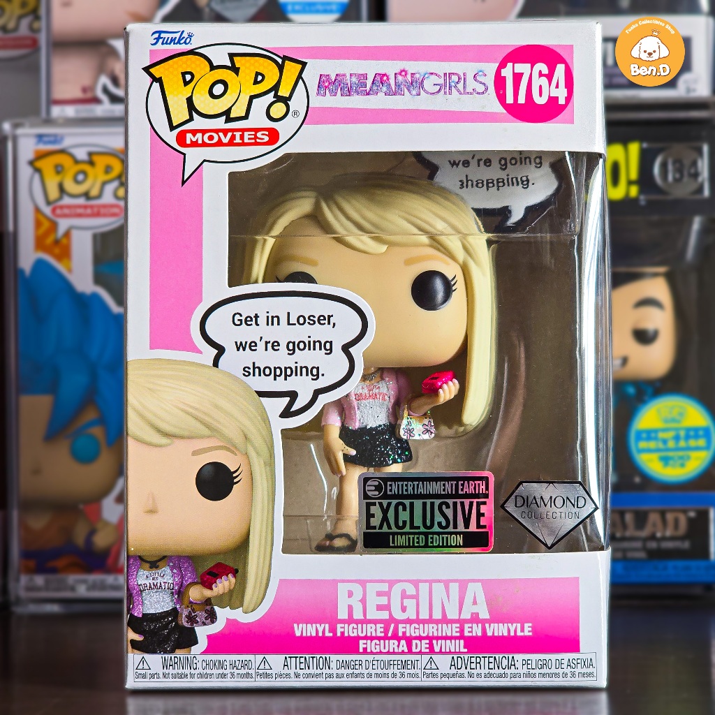 Mô hình Funko POP Movies: Mean Girls - Regina (DIAMOND GLITTER) #1764, Entertainment Earth