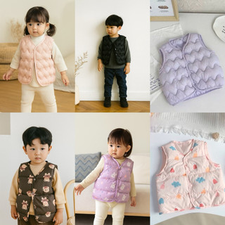   7-19kg  Áo phao gile Quảng châu cho bé trai bé gái 